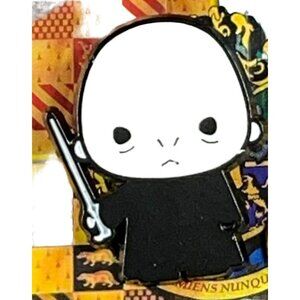 Bald Monk Lapel Pin Man Voldemort Enamel Anime Brooch Pin Accessories Jewelry